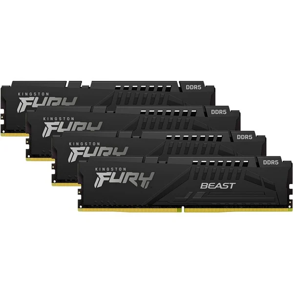 Kingston FURY Beast 128 GB DDR5-5600 (4x 32 GB) werkgeheugen