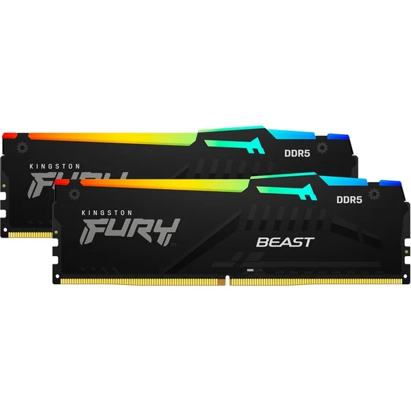 Kingston FURY Beast RGB 32 GB DDR5-5600 (2x 16 GB) werkgeheugen